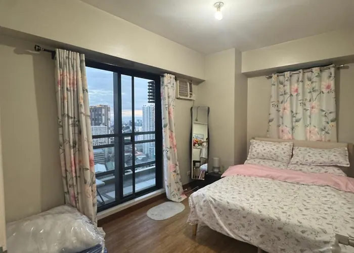 Flair Condotel 1 Bedroom Near Mrt Edsa Shangrila Megamall Lightmall Apartment Manila