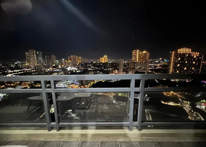 Flair Condotel 1 Bedroom Near Mrt Edsa Shangrila Megamall Lightmall Apartment Manila